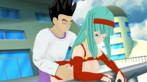 Goten & Bulla?TarrotheRambler? - ﻿3D animation on Crohasit